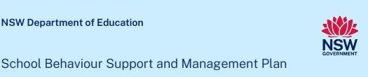 School Behaviour Support and Management Plan